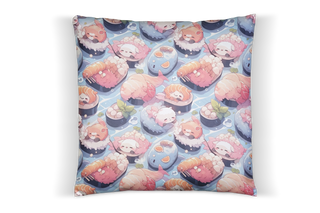 Print + Sublimation on Throw pillow