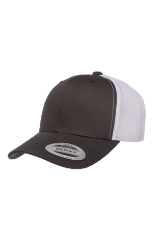 6-panel, structured trucker hat