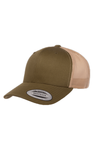 6-panel, structured trucker hat